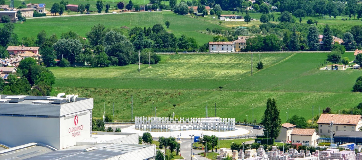 Фабрика Casalgrande Padana в городке Казальгранде